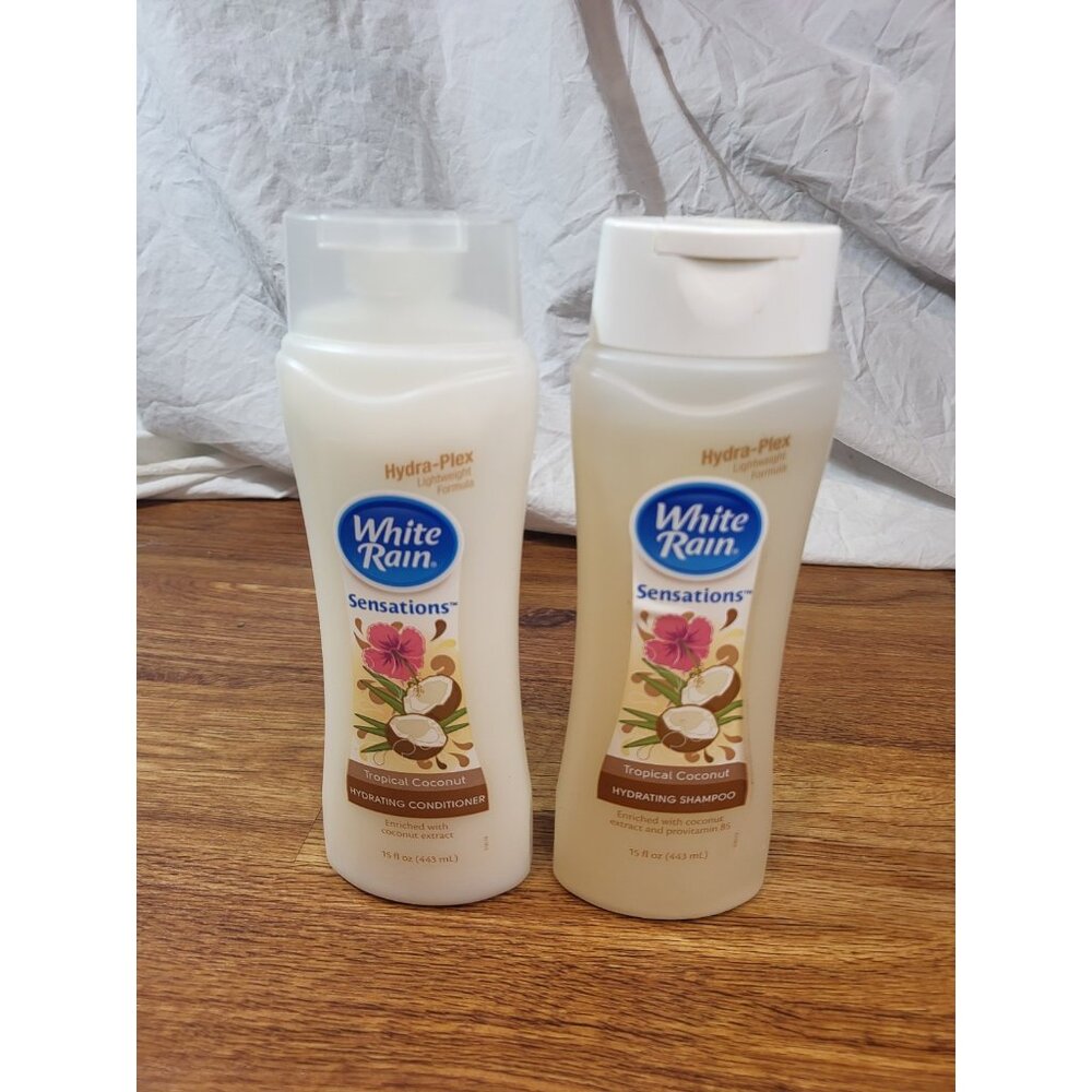 White Rain Sensations Tropical Coconut Shamoo And Conditioner